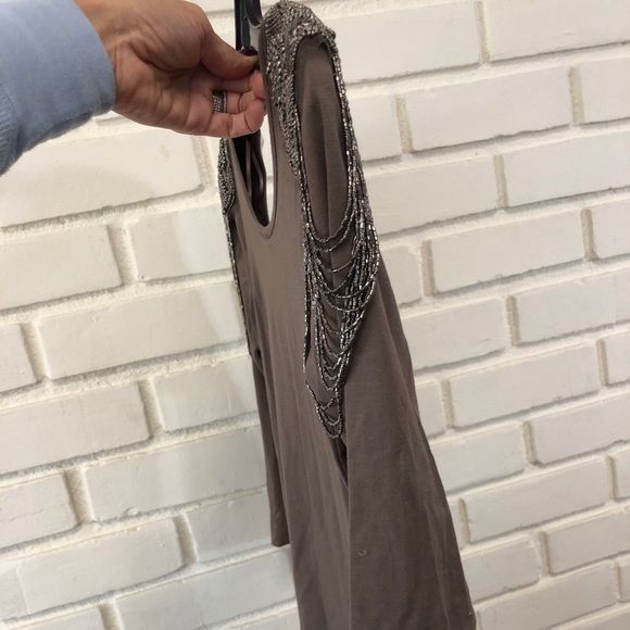 H&M Beaded Shoulder Detail Dress - Picture 4 of 4